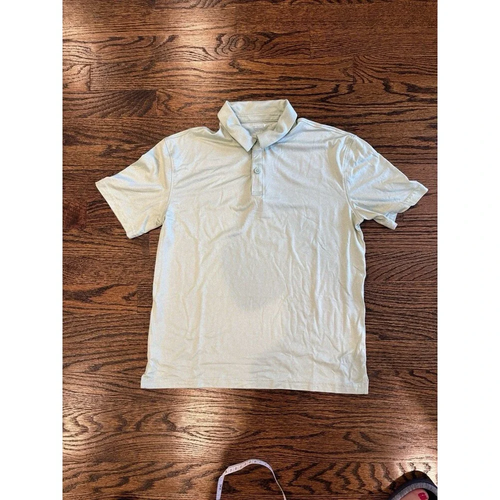 Old Navy Active CloudMotion Polo Shirt Youth Boys Large 10-12 Mint Green Perform